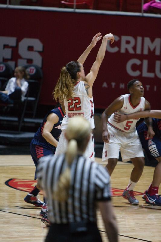 2015-01-30 19:36:37 ** Arizona, Basketball, Cheyenne Wilson, Danielle Rodriguez, Utah Utes, Women's Basketball ** 