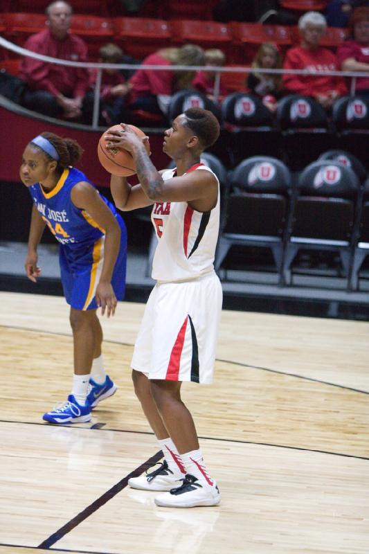 2014-11-14 18:32:56 ** Basketball, Cheyenne Wilson, Damenbasketball, San Jose State, Utah Utes ** 