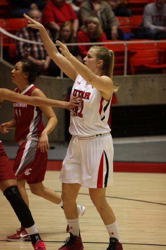 2013-02-24 15:01:55 ** Basketball, Taryn Wicijowski, Utah Utes, Washington State, Women's Basketball ** 