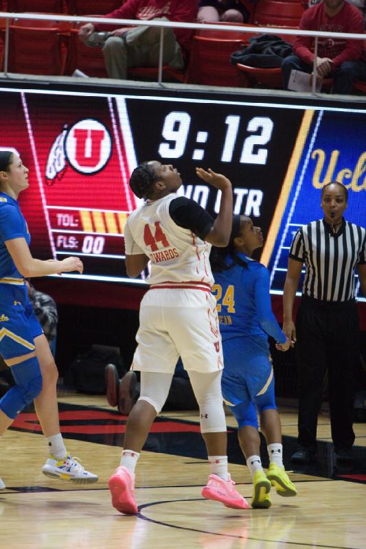 2019-02-10 12:25:56 ** Basketball, Damenbasketball, Dre'Una Edwards, UCLA, Utah Utes ** 