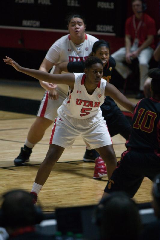 2015-01-11 13:46:41 ** Basketball, Cheyenne Wilson, Damenbasketball, Joeseta Fatuesi, USC, Utah Utes ** 