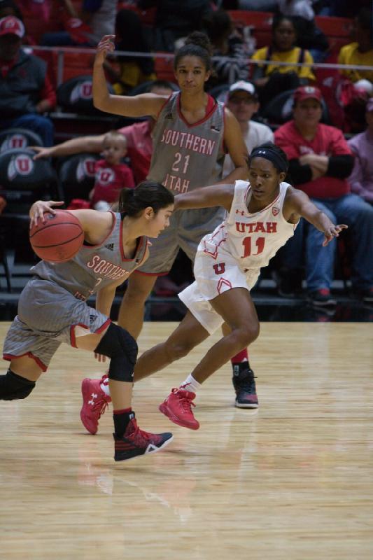 2016-11-30 20:25:40 ** Basketball, Damenbasketball, Erika Bean, Southern Utah, Utah Utes ** 