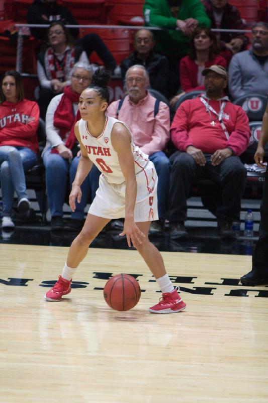 2019-02-24 13:11:15 ** Basketball, Damenbasketball, Kiana Moore, Utah Utes, Washington State ** 