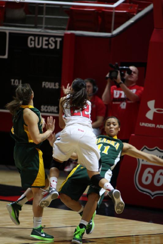 2014-11-05 19:06:42 ** Alaska Anchorage, Basketball, Damenbasketball, Danielle Rodriguez, Utah Utes ** 