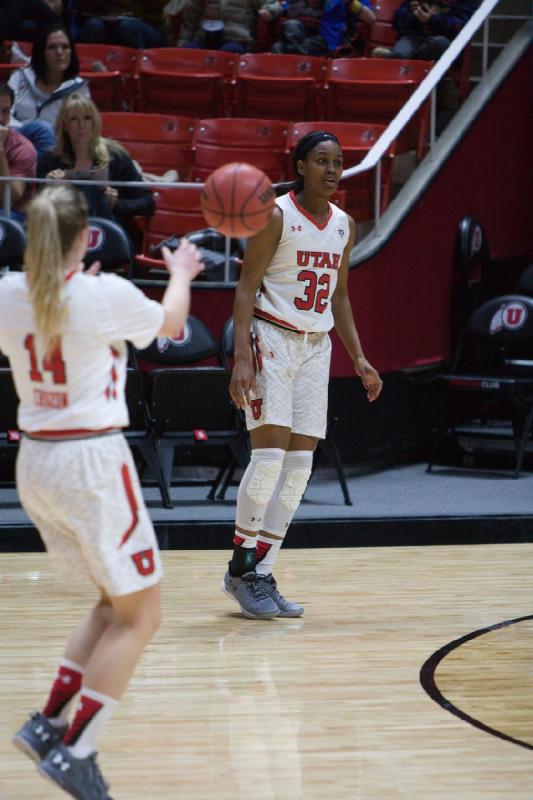 2015-12-29 19:14:50 ** Basketball, Paige Crozon, Tanaeya Boclair, UC Davis, Utah Utes, Women's Basketball ** 