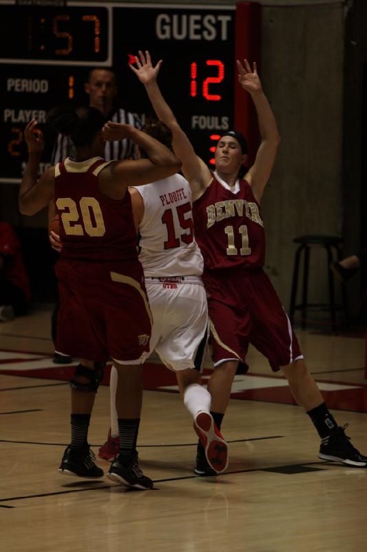 2013-11-08 20:45:49 ** Basketball, Damenbasketball, Michelle Plouffe, University of Denver, Utah Utes ** 