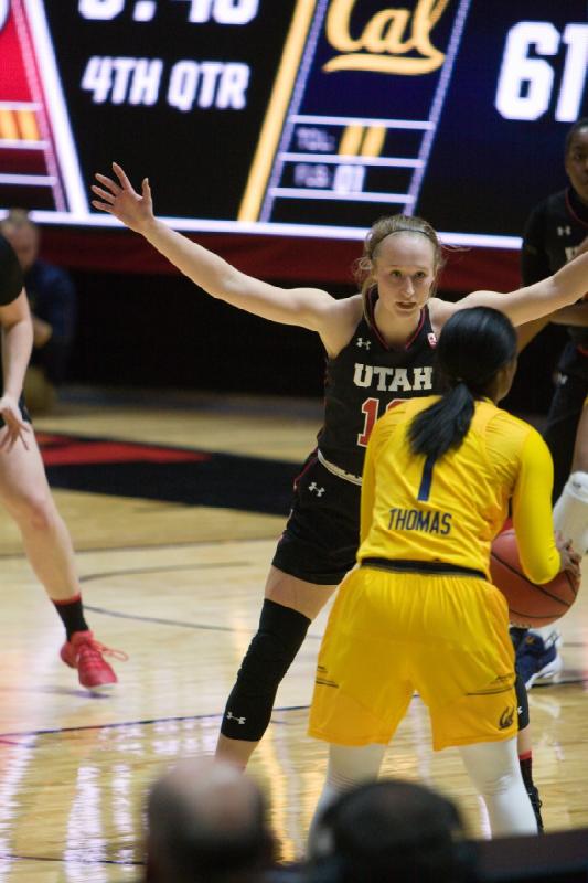 2019-01-25 20:33:37 ** Basketball, Cal, Damenbasketball, Dre'Una Edwards, Dru Gylten, Utah Utes ** 