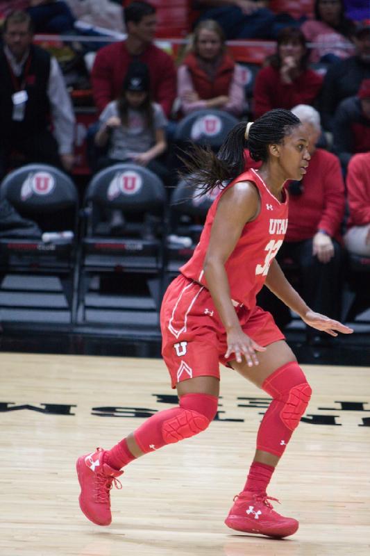 2016-12-10 18:05:10 ** Basketball, BYU, Damenbasketball, Tanaeya Boclair, Utah Utes ** 