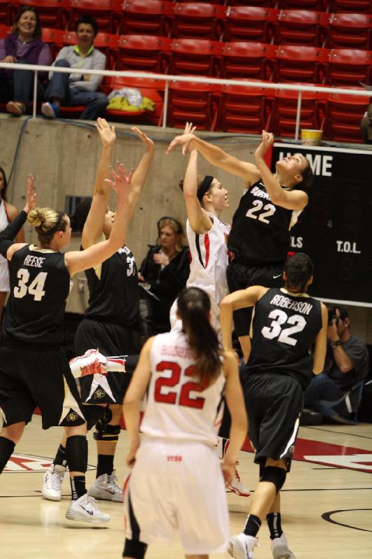 2014-01-29 19:34:38 ** Basketball, Colorado, Damenbasketball, Danielle Rodriguez, Michelle Plouffe, Utah Utes ** 