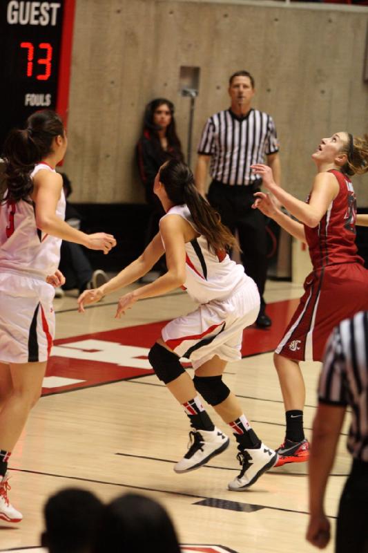 2014-02-14 20:31:28 ** Basketball, Damenbasketball, Danielle Rodriguez, Malia Nawahine, Utah Utes, Washington State ** 