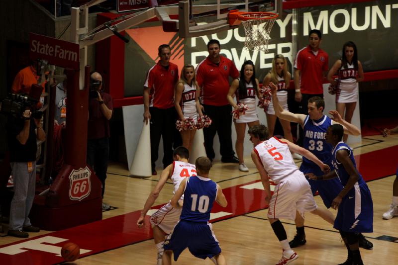 2010-01-23 16:08:20 ** Air Force, Basketball, Jason Washburn, Luka Drca, Men's Basketball, Utah Utes ** 