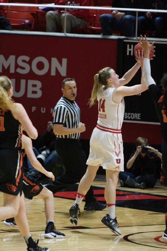 2017-02-19 14:26:30 ** Basketball, Oregon State, Paige Crozon, Utah Utes, Women's Basketball ** 