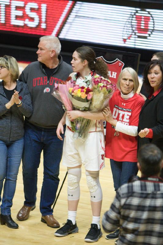 2019-02-24 13:57:01 ** Basketball, Damenbasketball, Megan Huff, Utah Utes, Washington State ** 