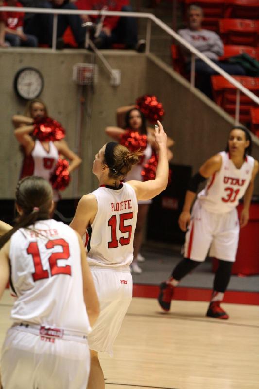 2014-01-29 20:31:24 ** Basketball, Ciera Dunbar, Colorado, Damenbasketball, Emily Potter, Michelle Plouffe, Utah Utes ** 