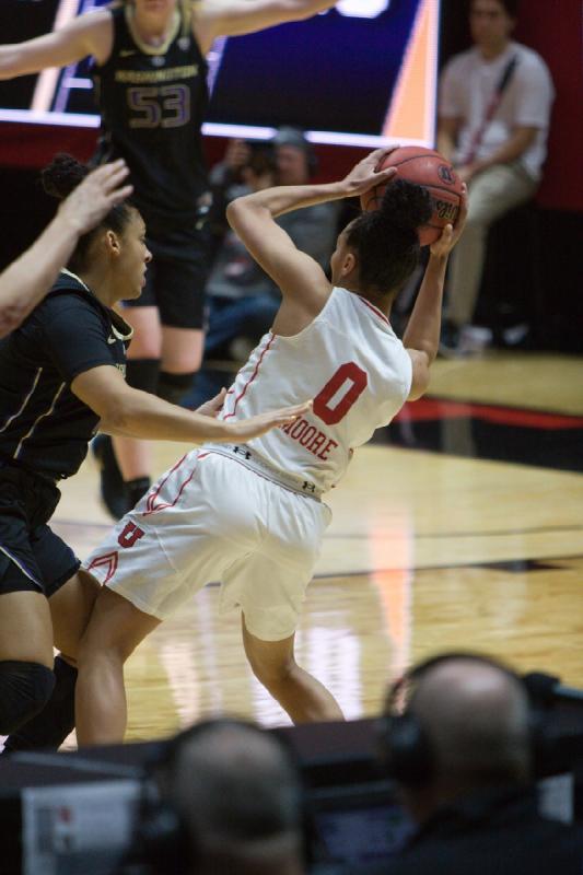 2019-02-22 19:42:53 ** Basketball, Damenbasketball, Kiana Moore, Utah Utes, Washington ** 