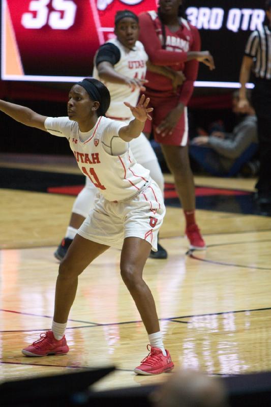 2018-11-13 19:58:44 ** Alabama, Basketball, Dre'Una Edwards, Erika Bean, Utah Utes, Women's Basketball ** 