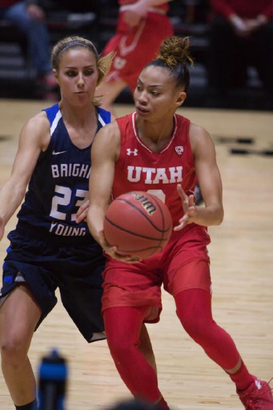 2016-12-10 19:02:11 ** Basketball, BYU, Damenbasketball, Kiana Moore, Utah Utes ** 