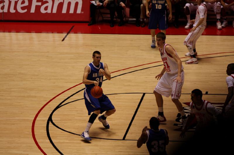 2010-01-23 15:58:26 ** Air Force, Basketball, David Foster, Men's Basketball, Utah Utes ** 