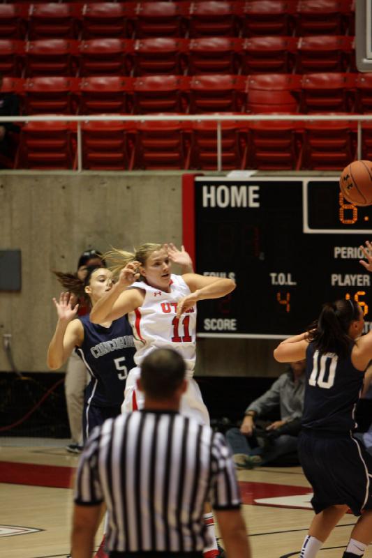 2012-11-01 19:24:56 ** Basketball, Concordia, Taryn Wicijowski, Utah Utes, Women's Basketball ** 