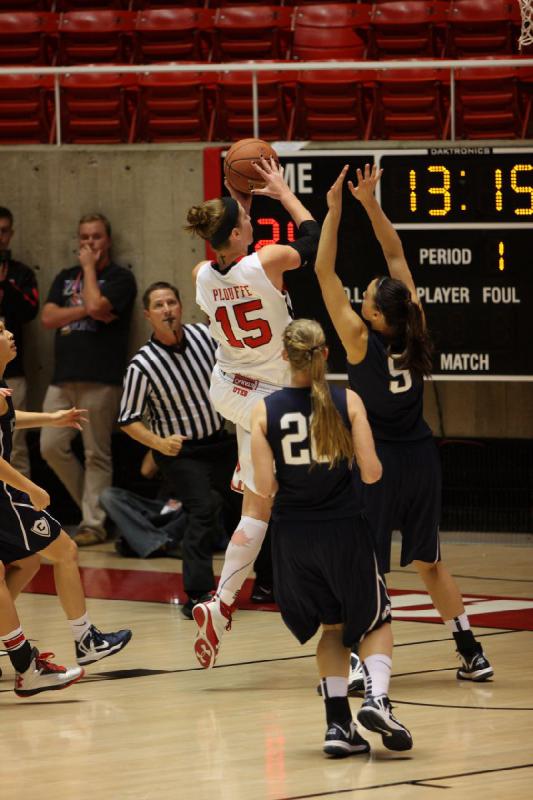 2012-11-01 19:11:16 ** Basketball, Concordia, Michelle Plouffe, Utah Utes, Women's Basketball ** 