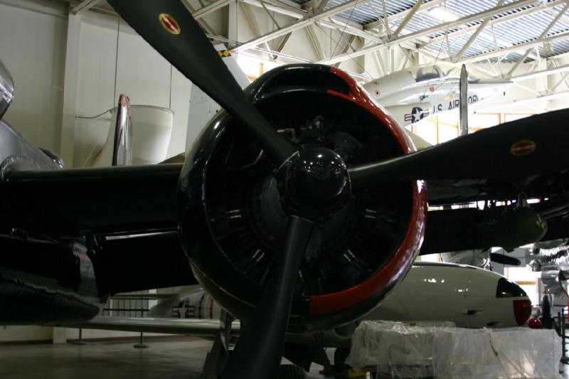 2007-04-08 14:31:40 ** Air Force, Hill AFB, Utah ** Propeller of the Douglas A-26C 'Invader'.