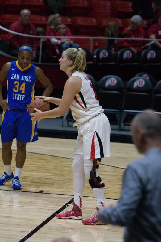 2014-11-14 18:43:42 ** Basketball, Damenbasketball, San Jose State, Taryn Wicijowski, Utah Utes ** 