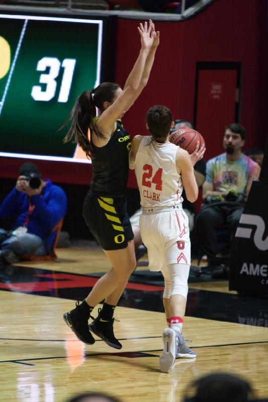 2018-01-28 12:37:21 ** Basketball, Oregon, Tilar Clark, Utah Utes, Women's Basketball ** 