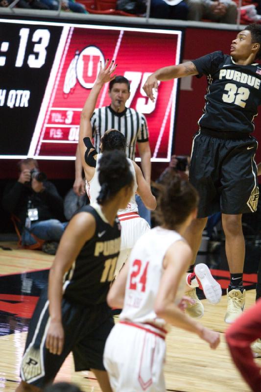 2017-11-20 20:45:04 ** Basketball, Damenbasketball, Purdue, Tilar Clark, Tori Williams, Utah Utes ** 