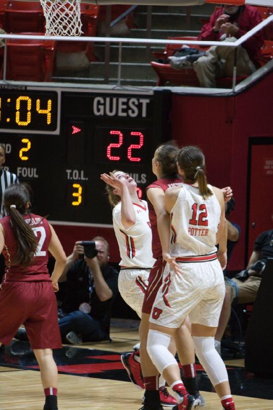 2016-01-02 17:38:39 ** Basketball, Damenbasketball, Emily Potter, Paige Crozon, Utah Utes, Washington State ** 