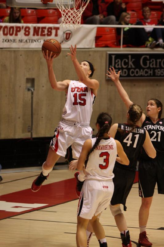 2014-01-10 19:05:18 ** Basketball, Malia Nawahine, Michelle Plouffe, Stanford, Utah Utes, Women's Basketball ** 