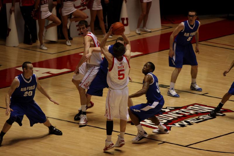 2010-01-23 16:45:44 ** Air Force, Basketball, Luka Drca, Men's Basketball, Utah Utes ** 