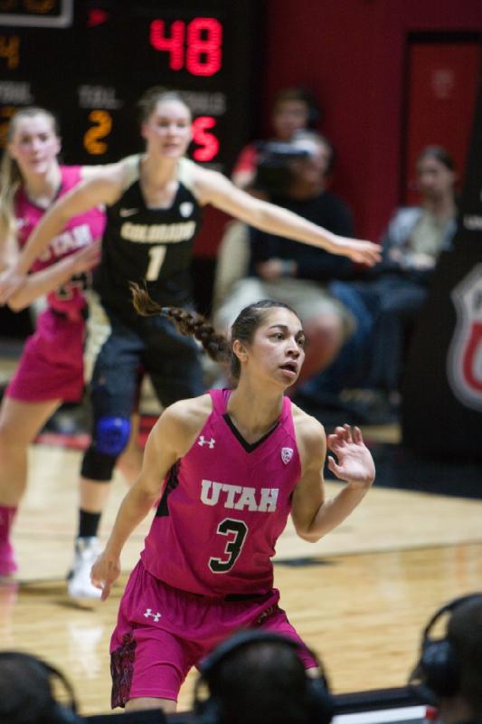 2016-02-04 19:34:10 ** Basketball, Colorado, Malia Nawahine, Paige Crozon, Utah Utes, Women's Basketball ** 