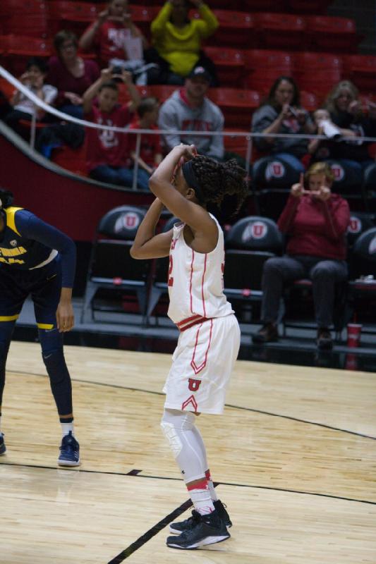 2017-01-15 13:31:02 ** Basketball, Cal, Tanaeya Boclair, Utah Utes, Women's Basketball ** 