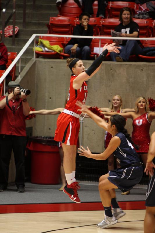 2012-12-08 15:04:26 ** Basketball, BYU, Damenbasketball, Michelle Plouffe, Utah Utes ** 