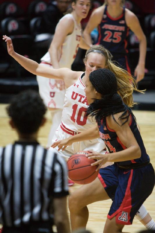 2019-01-06 12:01:59 ** Arizona, Basketball, Damenbasketball, Dru Gylten, Megan Huff, Utah Utes ** 