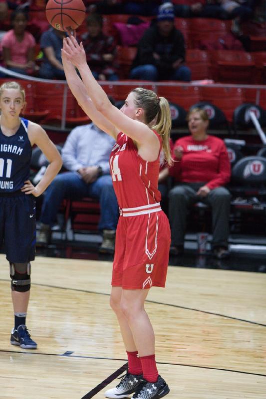 2016-12-10 19:20:17 ** Basketball, BYU, Paige Crozon, Utah Utes, Women's Basketball ** 