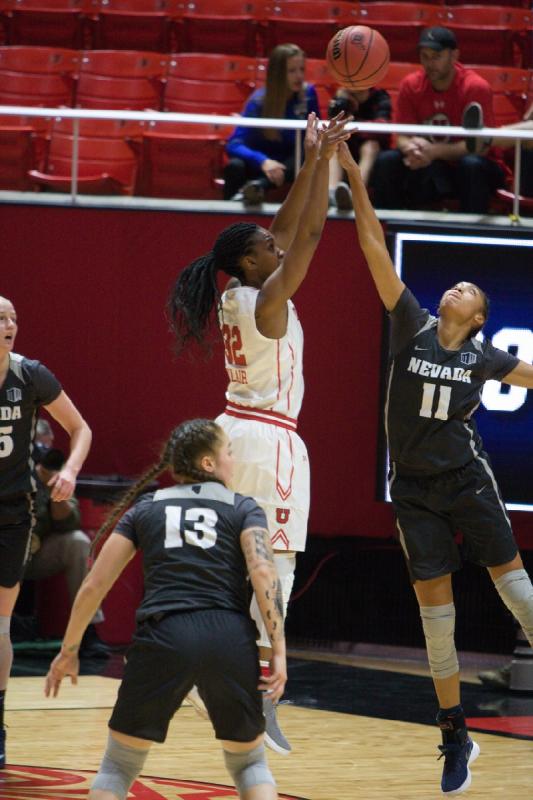 2017-11-10 18:01:11 ** Basketball, Nevada, Tanaeya Boclair, Utah Utes, Women's Basketball ** 