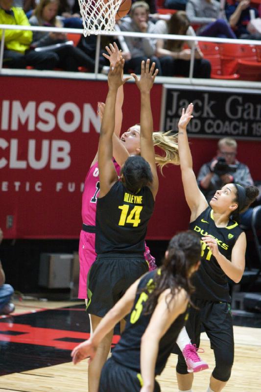 2015-02-20 20:10:24 ** Basketball, Damenbasketball, Oregon, Taryn Wicijowski, Utah Utes ** 