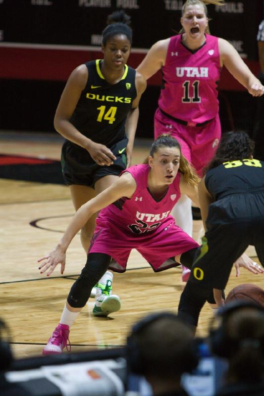 2015-02-20 20:17:15 ** Basketball, Danielle Rodriguez, Oregon, Taryn Wicijowski, Utah Utes, Women's Basketball ** 