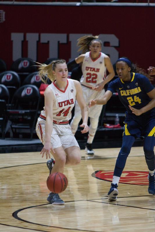 2016-02-19 18:02:31 ** Basketball, Cal, Danielle Rodriguez, Paige Crozon, Utah Utes, Women's Basketball ** 