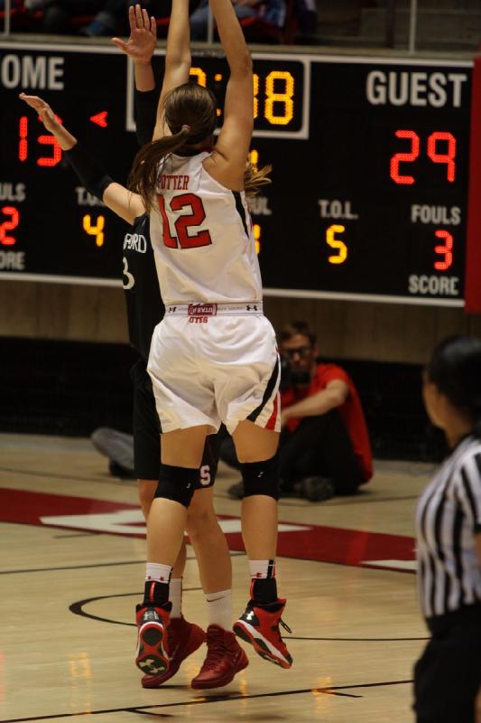 2014-01-10 18:23:10 ** Basketball, Damenbasketball, Emily Potter, Stanford, Utah Utes ** 