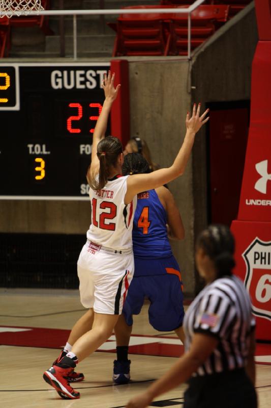 2013-11-01 18:08:32 ** Basketball, Damenbasketball, Emily Potter, University of Mary, Utah Utes ** 