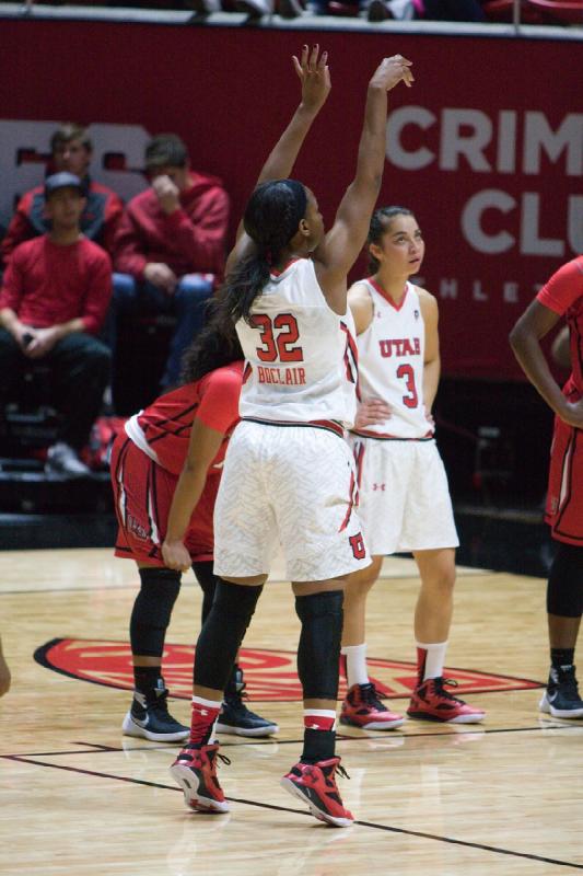 2015-11-17 19:12:35 ** Basketball, Lamar, Malia Nawahine, Tanaeya Boclair, Utah Utes, Women's Basketball ** 