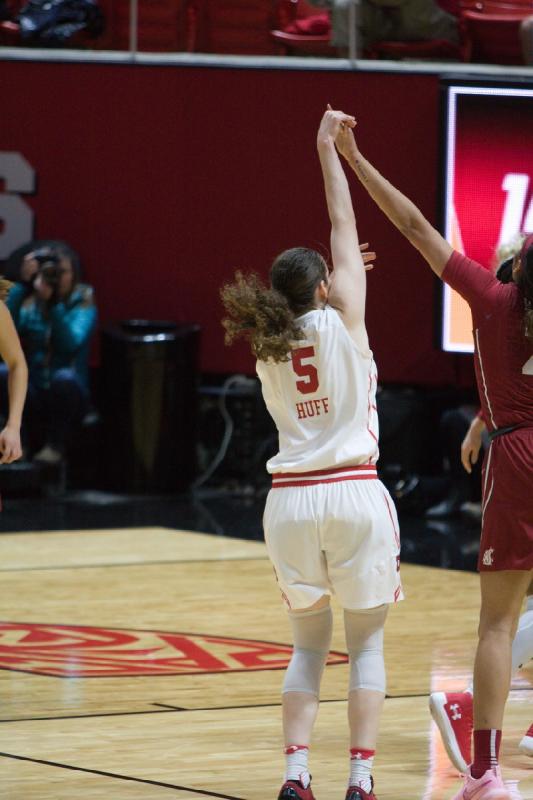 2018-02-16 19:17:23 ** Basketball, Megan Huff, Utah Utes, Washington State, Women's Basketball ** 