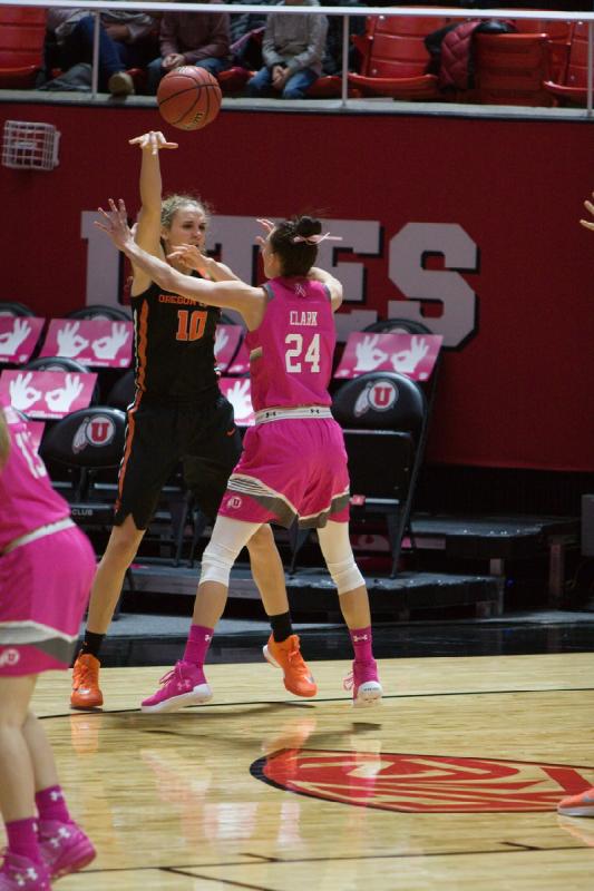 2018-01-26 19:12:44 ** Basketball, Damenbasketball, Megan Jacobs, Oregon State, Tilar Clark, Utah Utes ** 