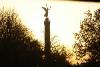 Siegessäule im Sonnenuntergang. Im Volksmund "Goldelse" genannt.