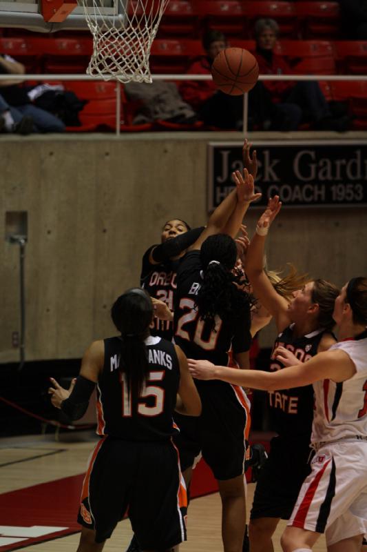 2012-03-01 20:25:16 ** Basketball, Michelle Plouffe, Oregon State, Taryn Wicijowski, Utah Utes, Women's Basketball ** 