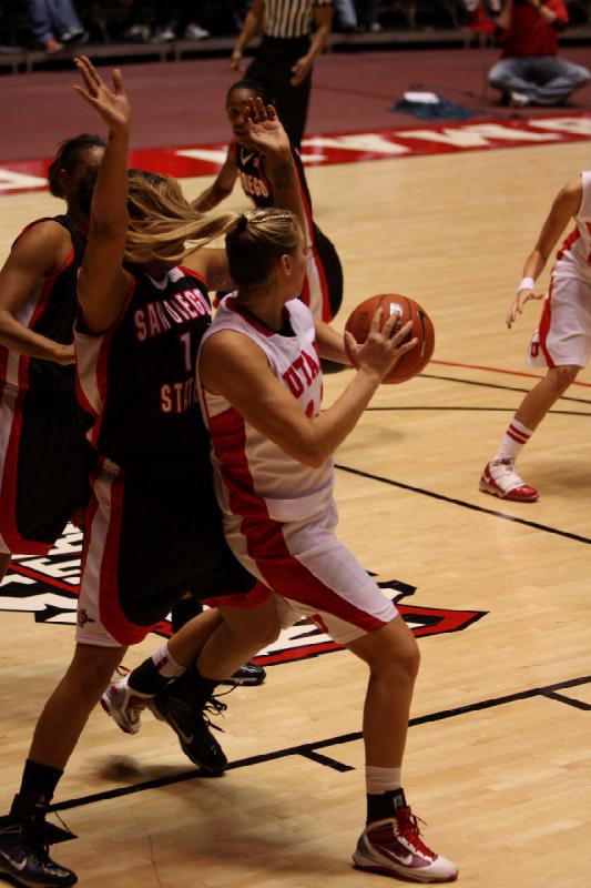 2010-02-21 14:58:44 ** Basketball, Damenbasketball, SDSU, Taryn Wicijowski, Utah Utes ** 