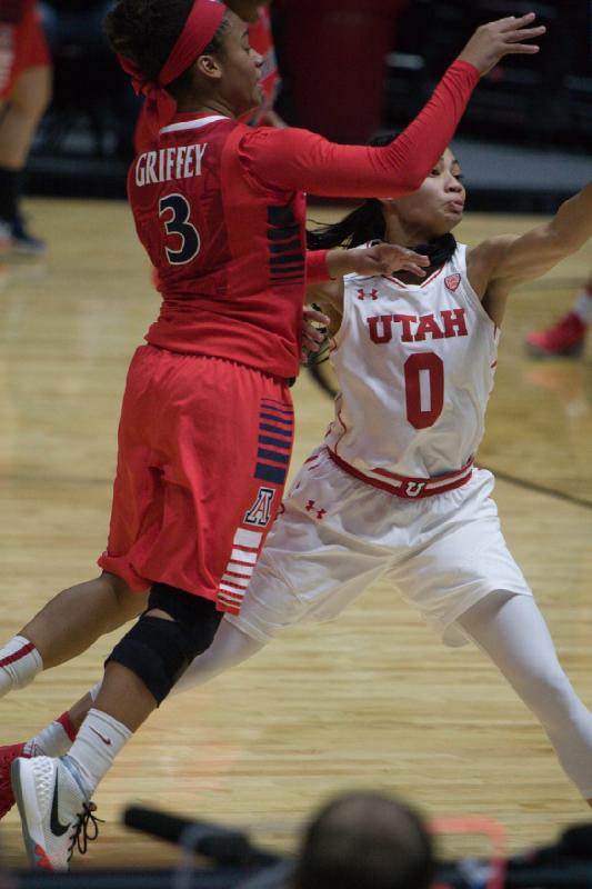 2017-01-08 13:21:55 ** Arizona, Basketball, Damenbasketball, Kiana Moore, Utah Utes ** 