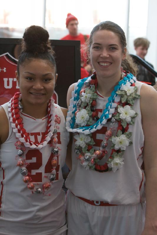 2019-02-24 14:35:37 ** Basketball, Megan Huff, Sarah Porter, Utah Utes, Washington State, Women's Basketball ** 